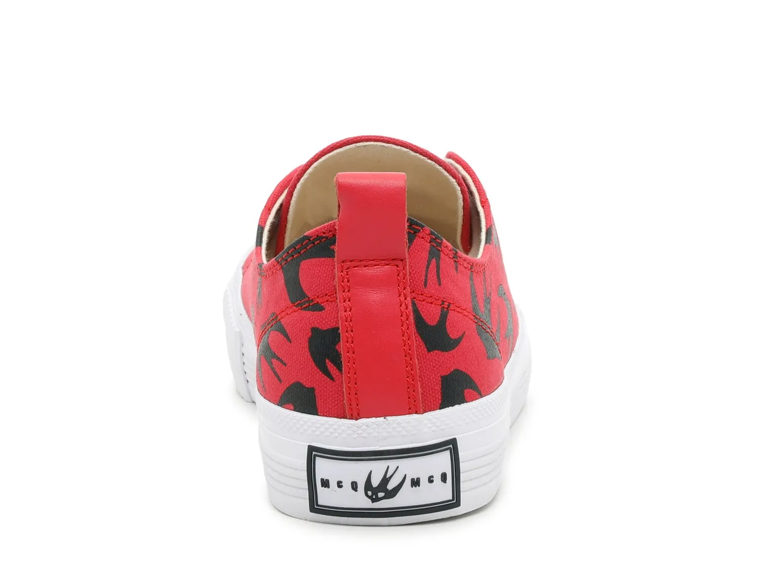 Alexander McQueen Swallow women's sneakers, red