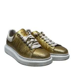 Alexander McQueen/Low-Sneakers/EU 39/GLD/GOLD METALLIC LOW TOP