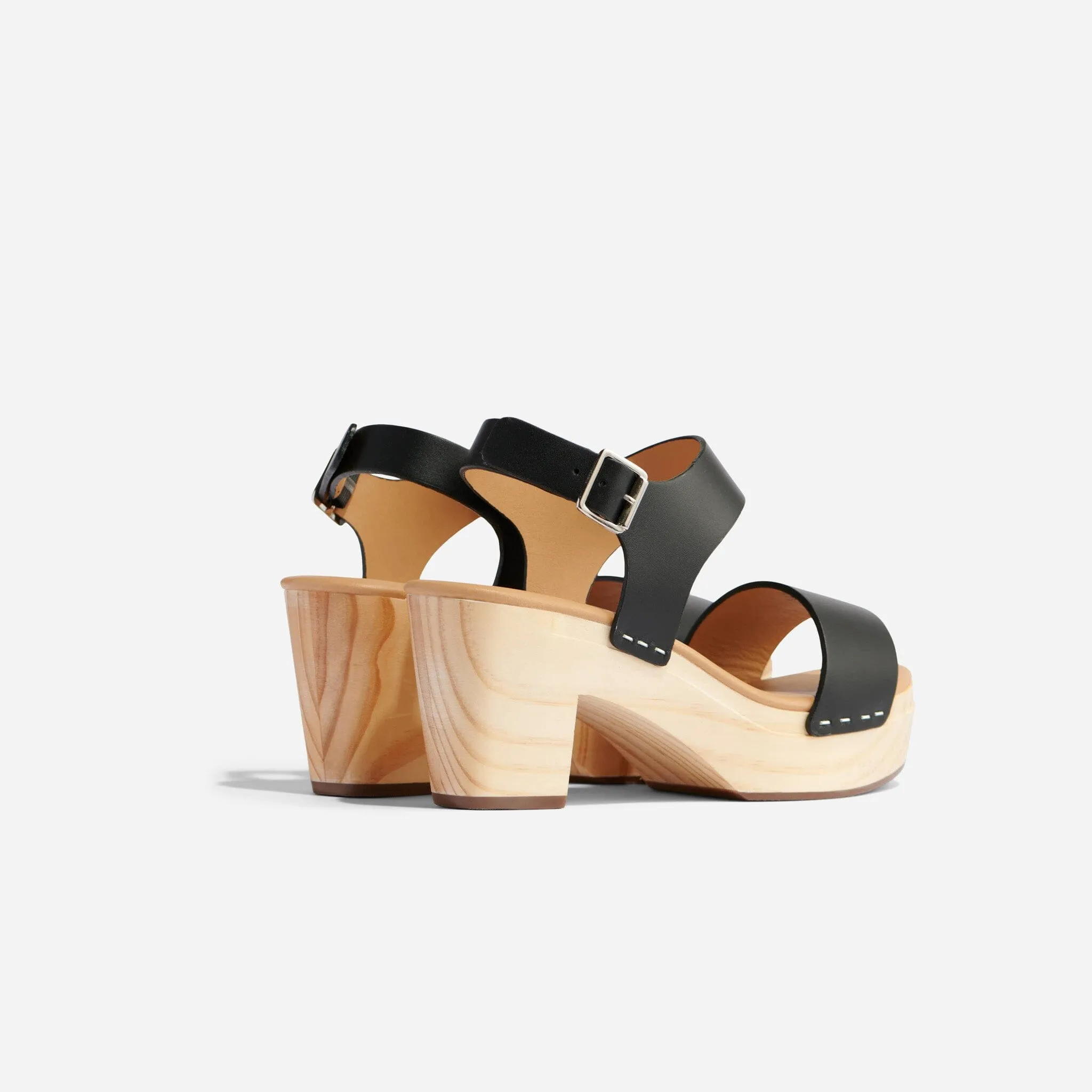 All-Day Open Toe Clog Black