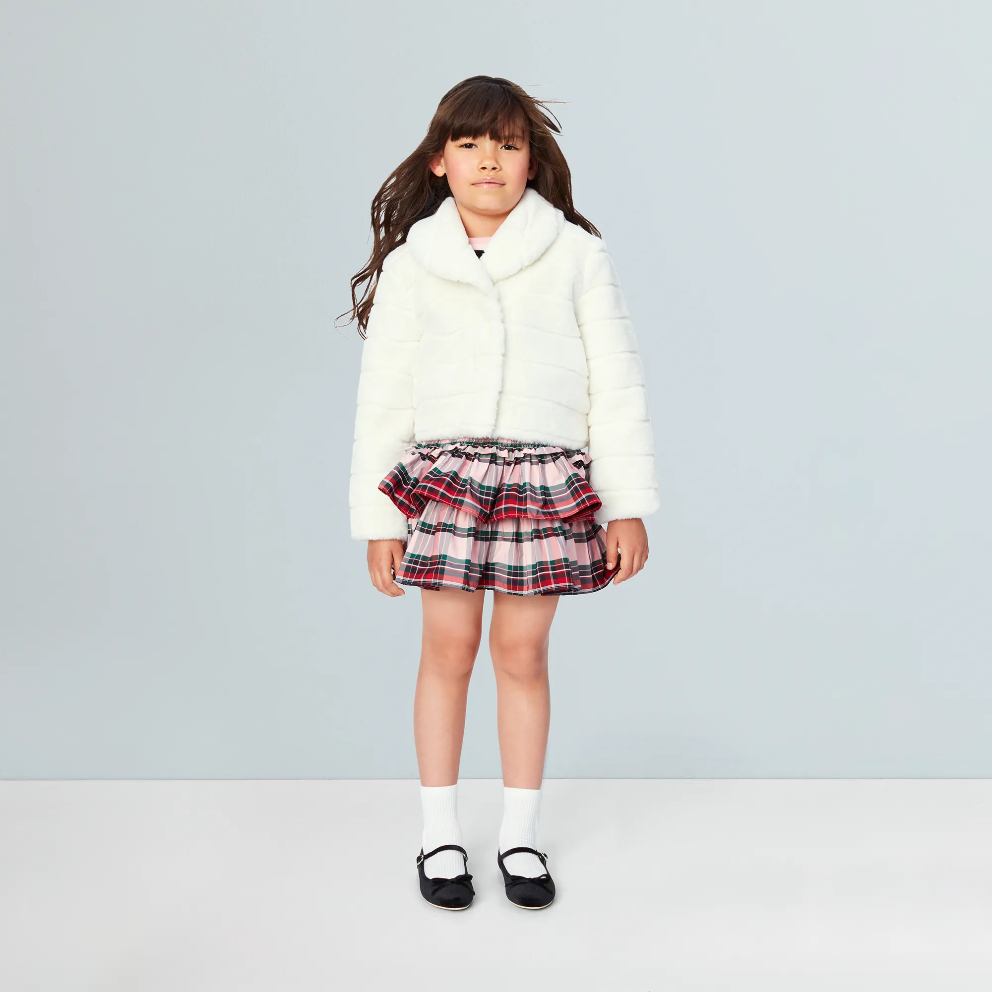 American Girl® x Janie and Jack Winter-White Jacket for Girls