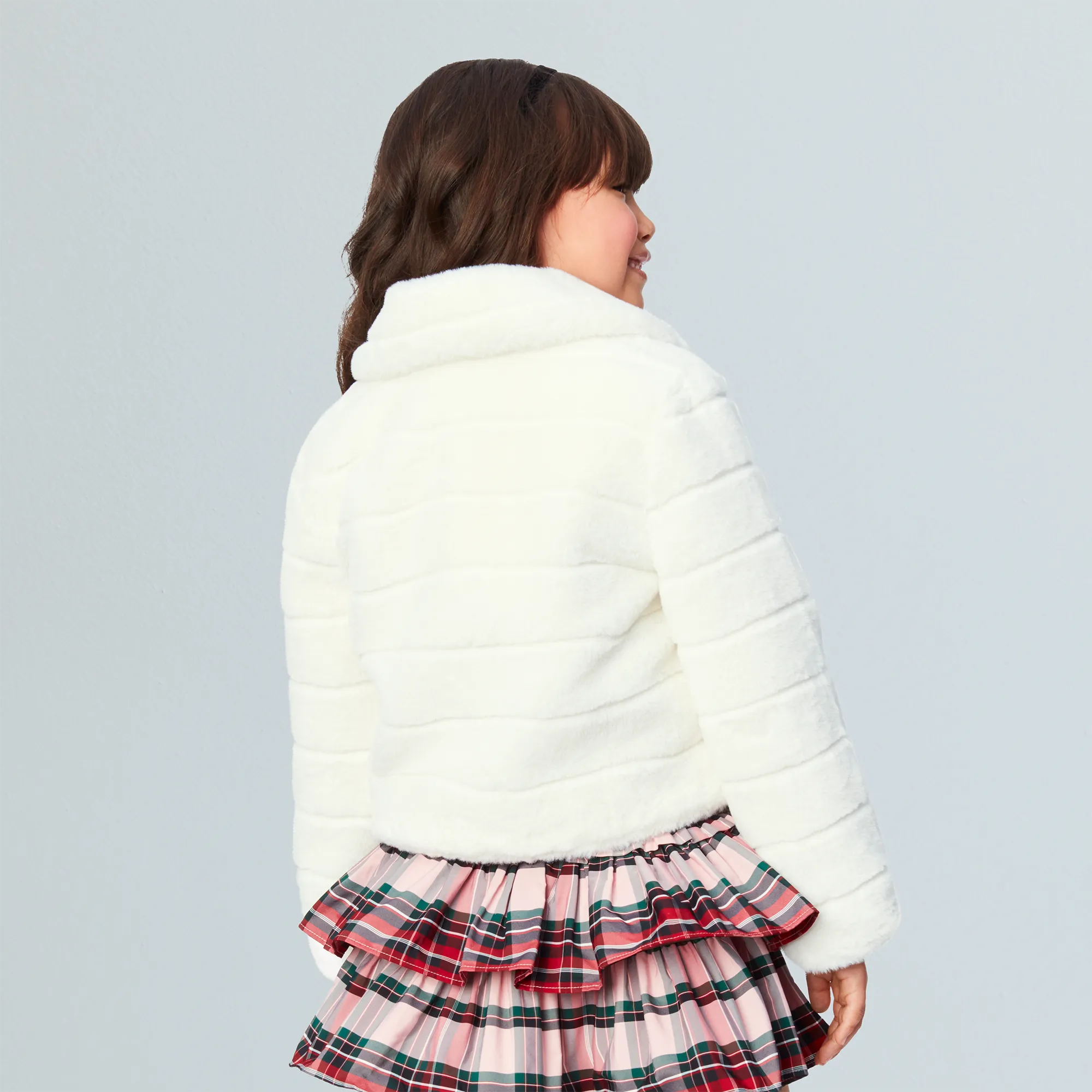 American Girl® x Janie and Jack Winter-White Jacket for Girls