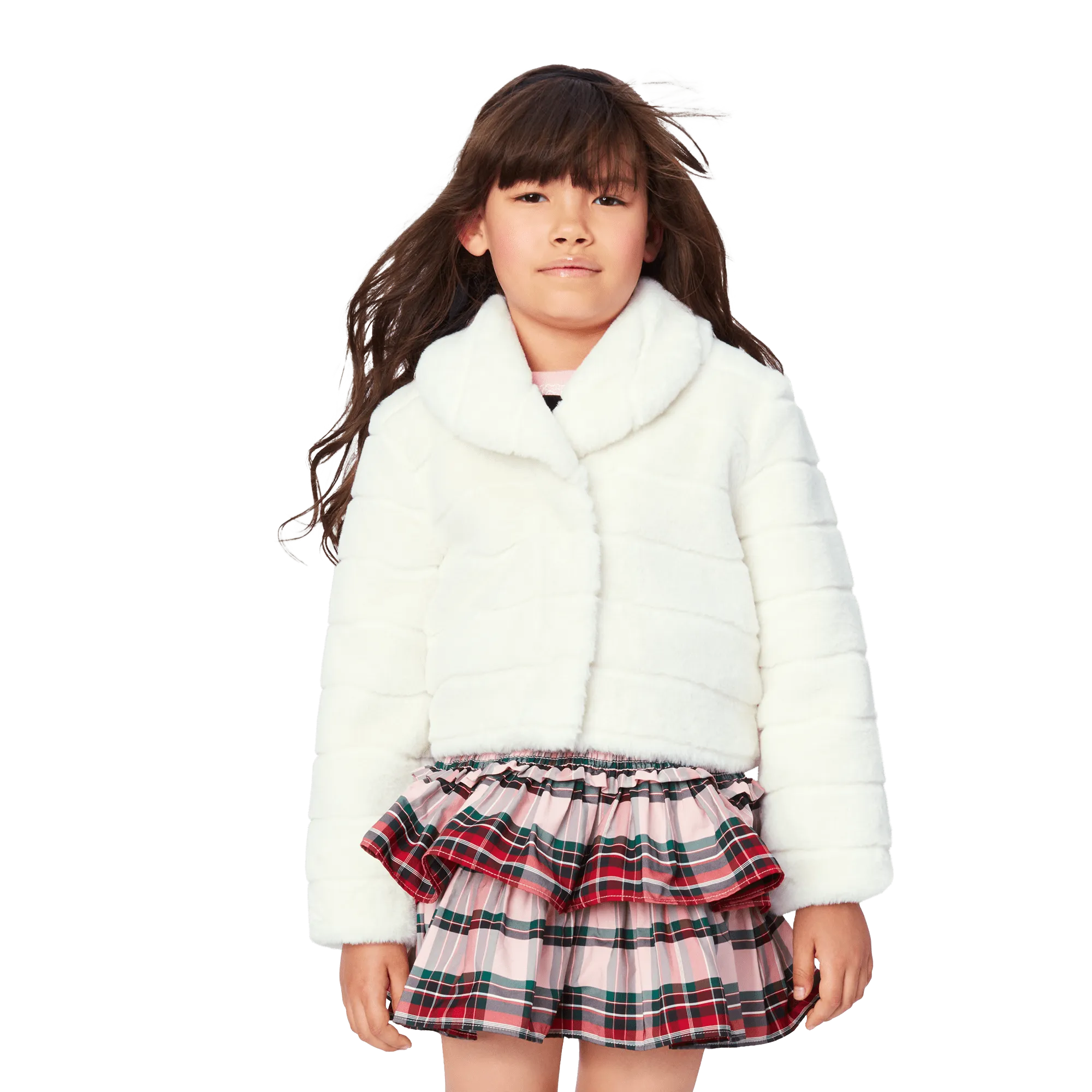 American Girl® x Janie and Jack Winter-White Jacket for Girls