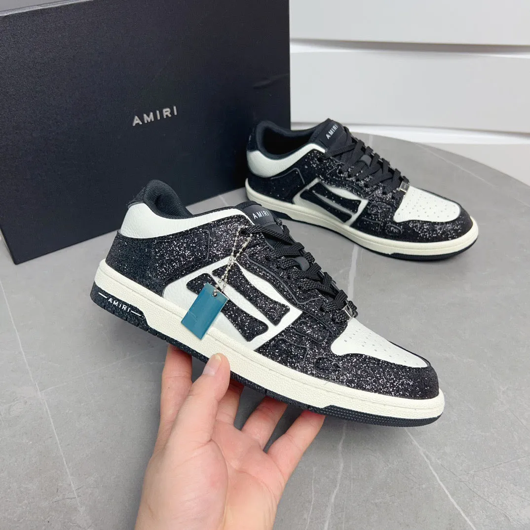 AMR Skel Top Low Black Sneakers-144