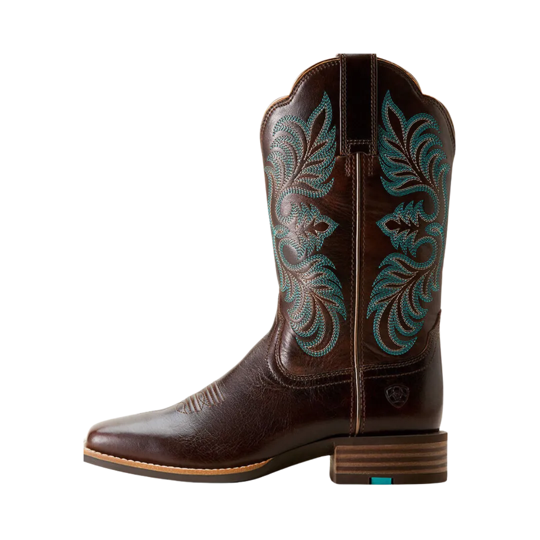 Ariat Women's Gillete Western Marble Brown Boot