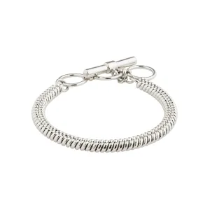 Belief Silver Plated Bracelet