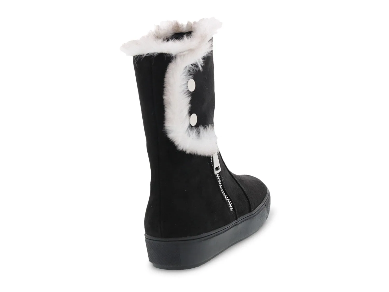 Bellini Furry boots, black