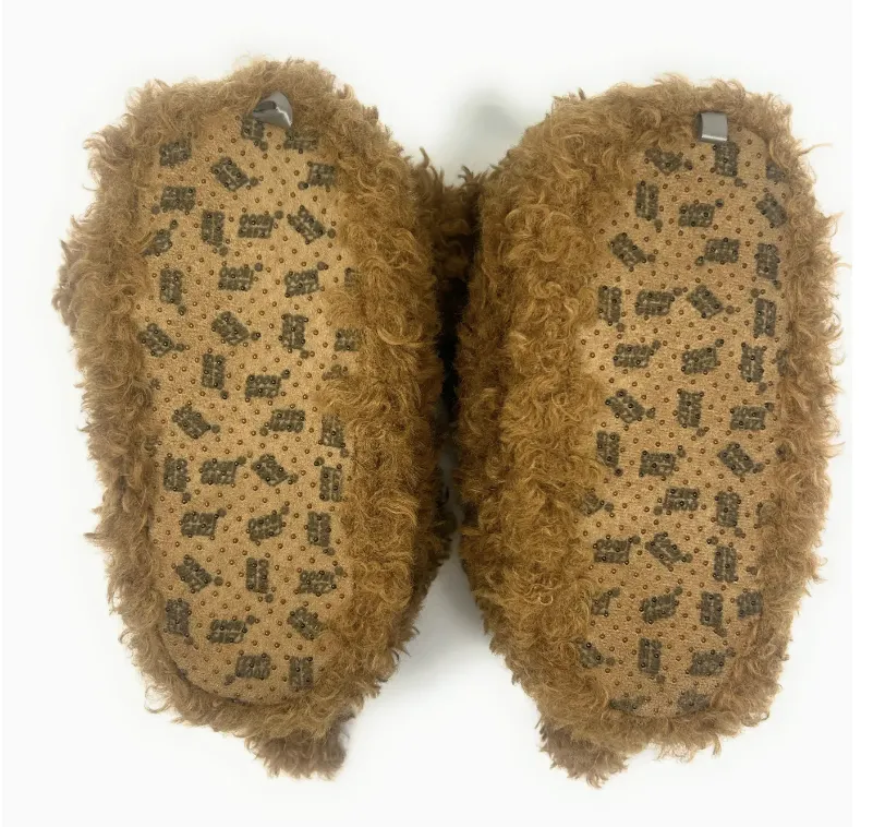 Coco The Doodle Plush Non-Slip Slippers Medium 7-8