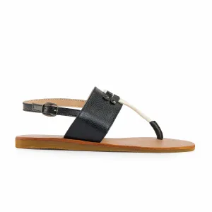 Crescent Thong Sandals