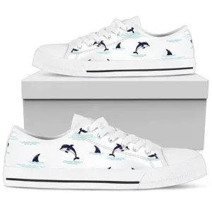 Dragonflies Decorative Low Top Shoes For Men Women, Animal Print Canvas Shoes, Print On Canvas Shoes