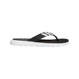 Men's Comfort Flip-Flops Slipper (Core Black/Cloud White/Core Black)