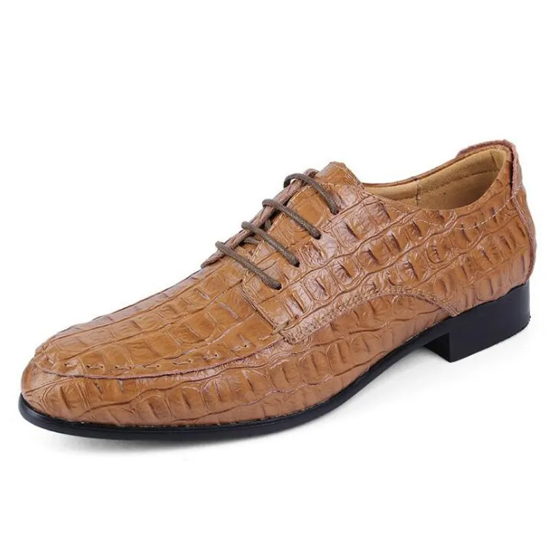 Pologize™ Crocodile Pattern Shoes