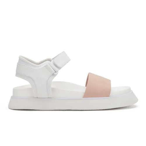 Rollie Acme Sandal - White-Snow Pink