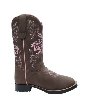 TuffRider Children's Glacier Square Toe Western Boot