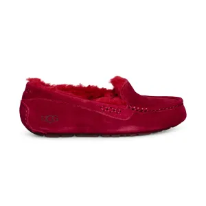 UGG Ansley Red Wine Slippers - Women's