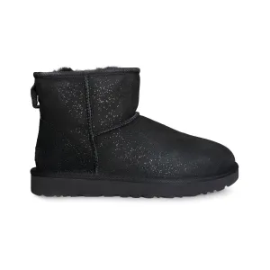 UGG Classic Mini Milky Way Black Boots - Women's