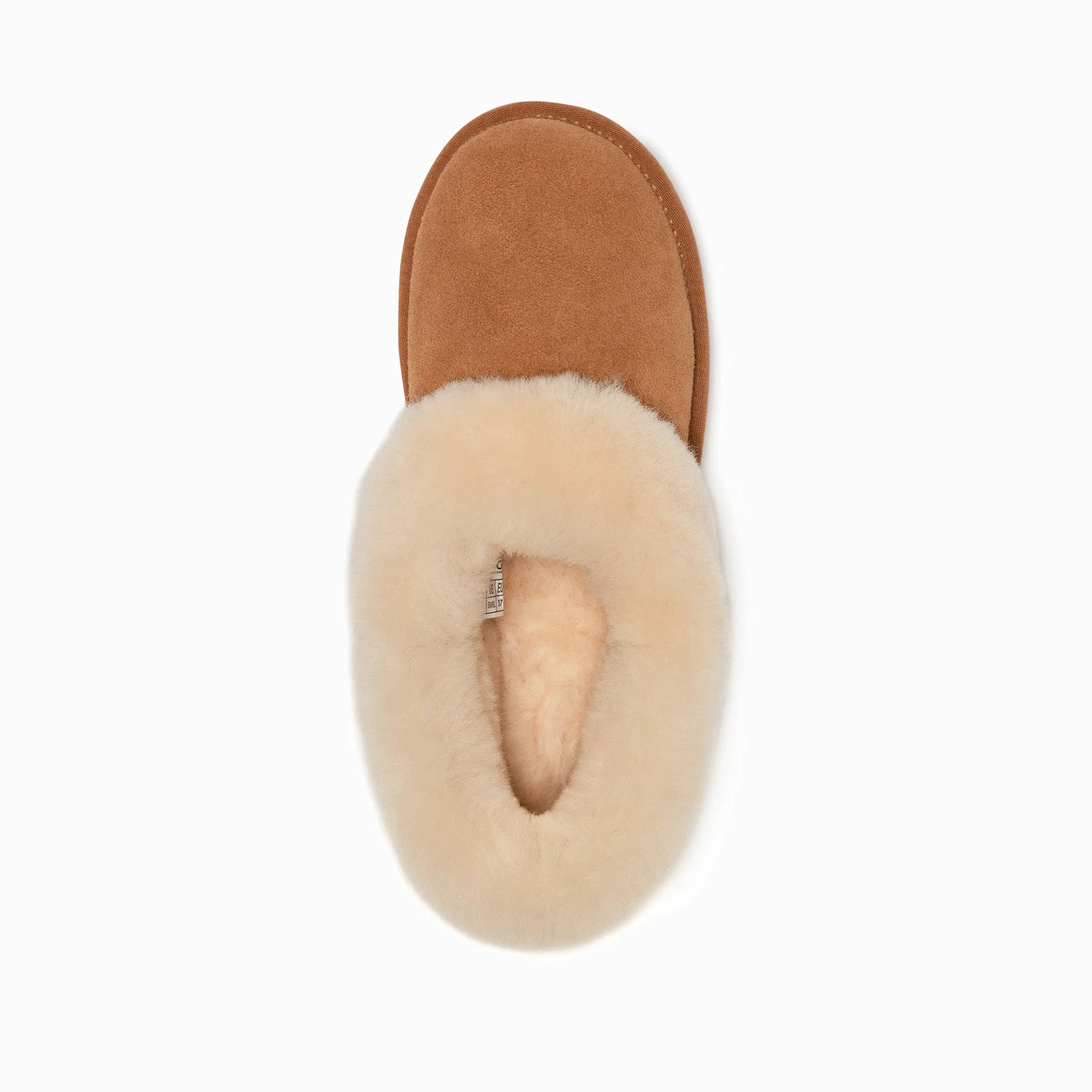 Ugg Slippers Avery Unisex Premium Sheepskin Slippers Suede (Unisex Cow Suede)