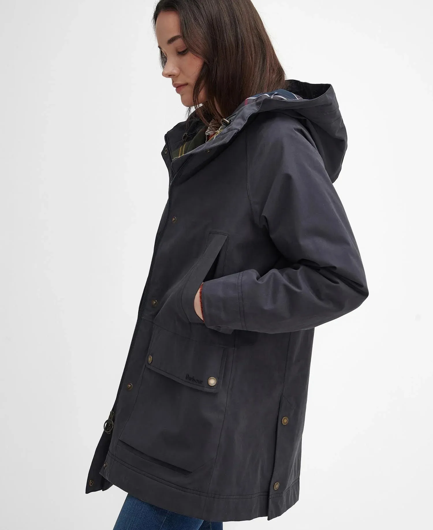 Winter Beadnell Waterproof Jacket - Dark Navy/Classic